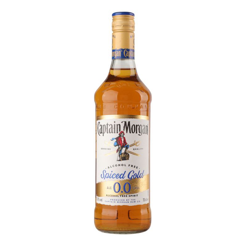 Напій б/а Captain Morgan Spiced Gold Alcohol Free 0.7 л
